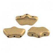 Les perles par Puca® Delos Perlen Light gold mat 00030/01710